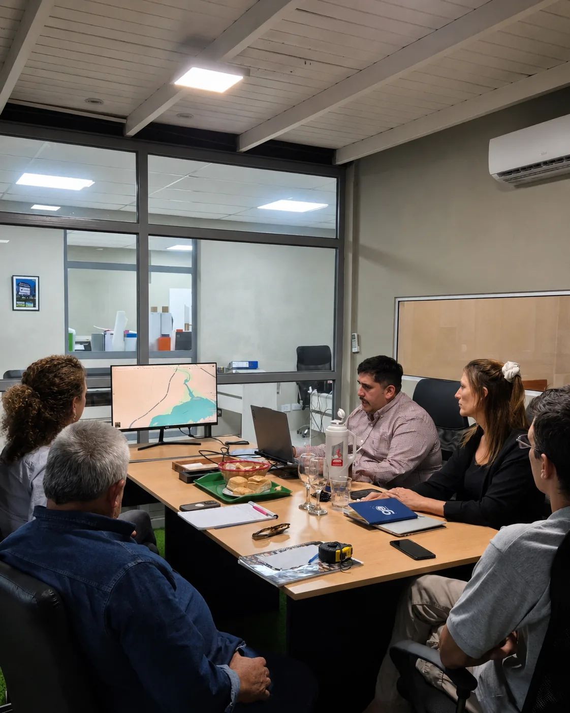 Reunión de asesoramiento personalizado con el cliente