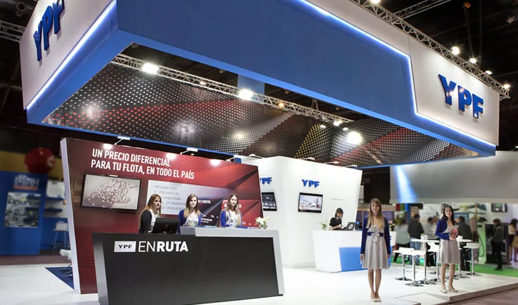 Stand de exposición modular para eventos
